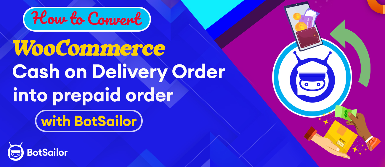 Convert WooCommerce COD Order into prepaid order via WhatsApp