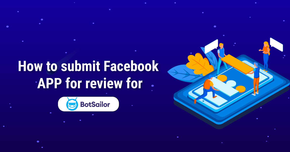 Submit Facebook App to get approval for BotSailor